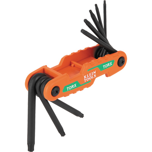 Compact Folding Hex Key Set, 8 Pcs., Torx&reg; Helyx Safety & Industrial Supplies