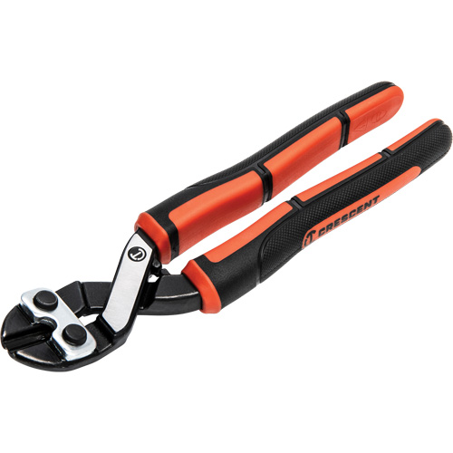 Compact Wire & Bolt Cutter, 8-1/2" L, Angle Cut Helyx Safety & Industrial Supplies