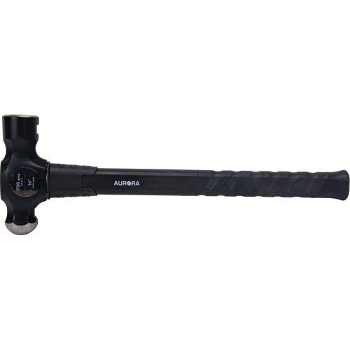 Ball Pein Hammer, 40 oz. Head Weight, Plain Face, Fibreglass Handle Helyx Safety & Industrial Supplies