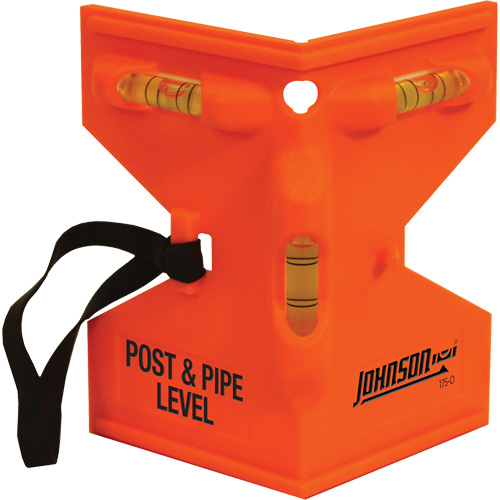 Orange Post & Pipe Level Helyx Safety & Industrial Supplies