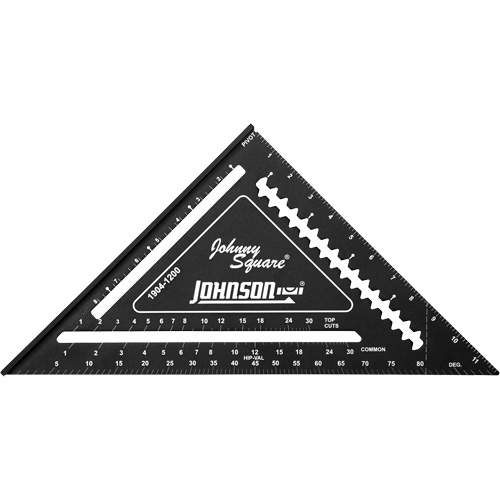 &eacute;querre de charpente 12" Johnny Square Professional Easy-Read Helyx Safety & Industrial Supplies