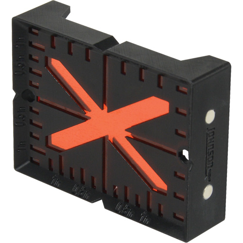 Red Magnetic Laser Target Helyx Safety & Industrial Supplies