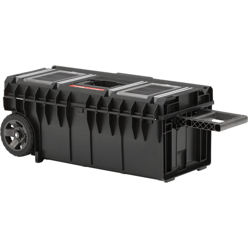 Arx Long Rolling Tool Chest, 31-1/5" x 15-1/5" x 12-7/10", Black Helyx Safety & Industrial Supplies