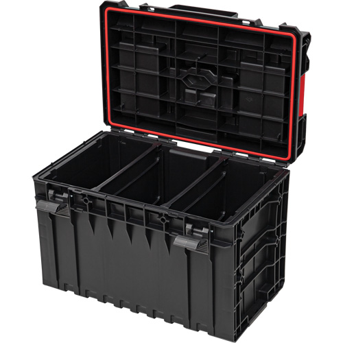 Arx Large Toolbox, 23" x 15-1/5" x 16-1/2", Black Helyx Safety & Industrial Supplies
