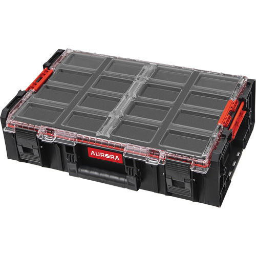 Arx 2X-Large Organizer with Multilayer Foam Inserts, 23" x 15-1/5" x 6-4/5", Black Helyx Safety & Industrial Supplies
