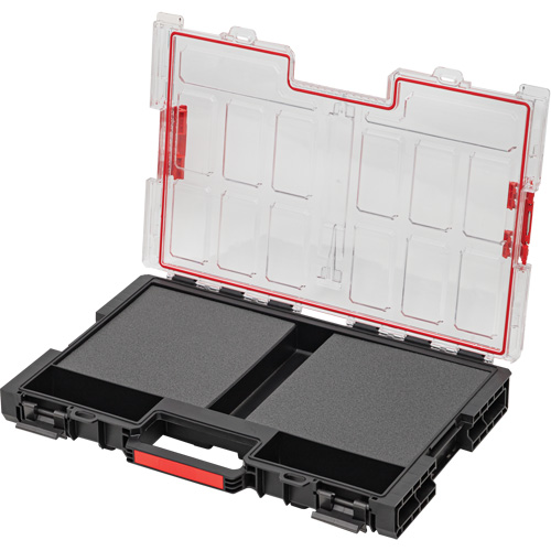 Arx Large Organizer with Multilayer Foam Inserts, 21" x 15" x 3", Black Helyx Safety & Industrial Supplies