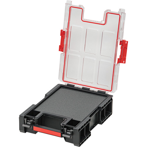 Arx Medium Tall Organizer with Multilayer Foam Inserts, 10-2/5" x 14-3/10" x 4-1/5", Black Helyx Safety & Industrial Supplies