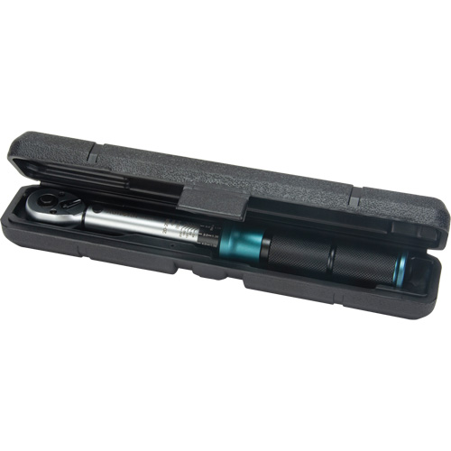 72-Tooth Torque Wrench, Click, 1/4" Square Drive, 20 - 200 in-lbs. Helyx Safety & Industrial Supplies