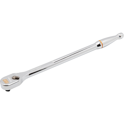 120XP Full Polish Chrome Extra Long Handle Teardrop Ratchet, 1/4" Drive, Ergonomic Handle Helyx Safety & Industrial Supplies