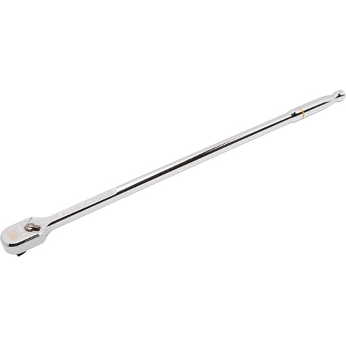 120XP Full Polish Chrome Extra Long Handle Teardrop Ratchet, 3/8" Drive, Ergonomic Handle Helyx Safety & Industrial Supplies