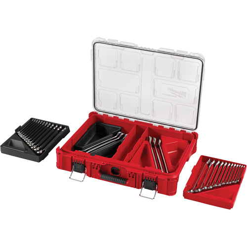 Jeu de cl&eacute;s avec organisateur PackOut, Combinaison, 30 morceaux, Imp&eacute;rial et m&eacute;trique Helyx Safety & Industrial Supplies