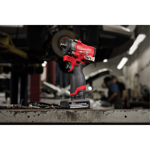 Fuel Stubby Impact Wrench, 12 V, 1/2" Socket Helyx Safety & Industrial Supplies