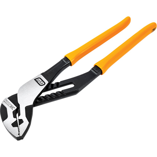 Pince &agrave; rainure et languette &agrave; m&acirc;choire droite avec poign&eacute;e tremp&eacute;e PITBULL K9, 12" Helyx Safety & Industrial Supplies
