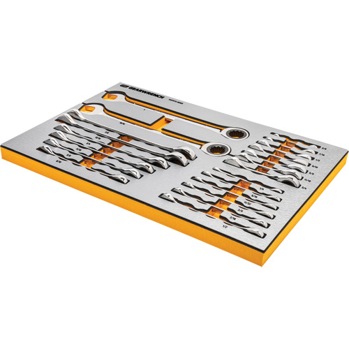 MEGAMOD Master Mechanics Tool Set in Premium Modular Foam Trays with Tool Storage, 1024 Pieces Helyx Safety & Industrial Supplies