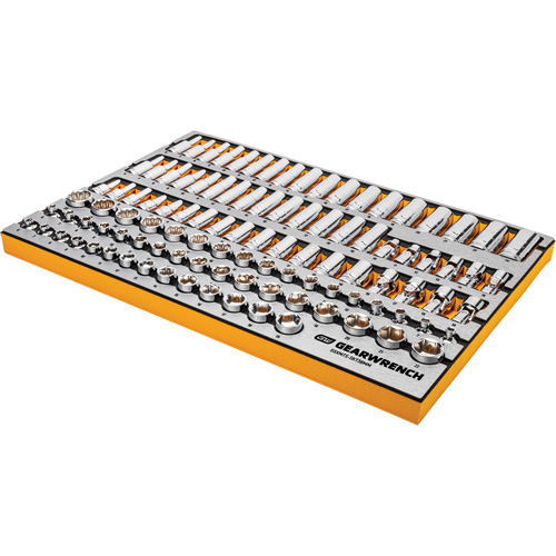 MEGAMOD Master Mechanics Tool Set in Premium Modular Foam Trays with Tool Storage, 1024 Pieces Helyx Safety & Industrial Supplies