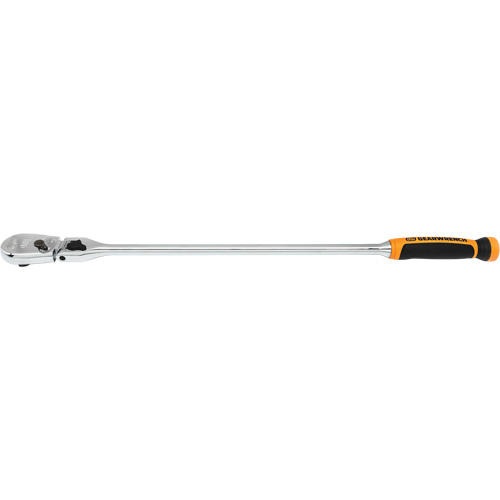 90-Tooth Dual Material Locking Flex Head Teardrop Ratchet Helyx Safety & Industrial Supplies
