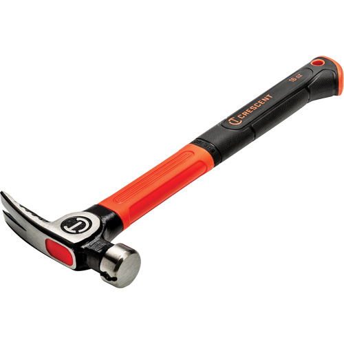 Marteau d'usage g&eacute;n&eacute;ral, 16 oz, Prise en Fibre de verre/Coussin&eacute;e, 14" lo Helyx Safety & Industrial Supplies