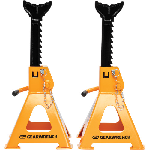 Cric &agrave; rochet, Tige verrouillable, Capacit&eacute; de 3 tonnes, 11-3/4" - 17-1/2" h Helyx Safety & Industrial Supplies
