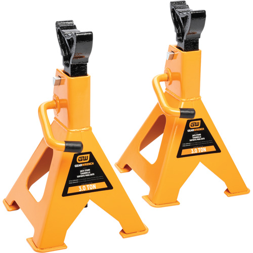 Cric &agrave; rochet, Tige verrouillable, Capacit&eacute; de 3 tonnes, 11-3/4" - 17-1/2" h Helyx Safety & Industrial Supplies