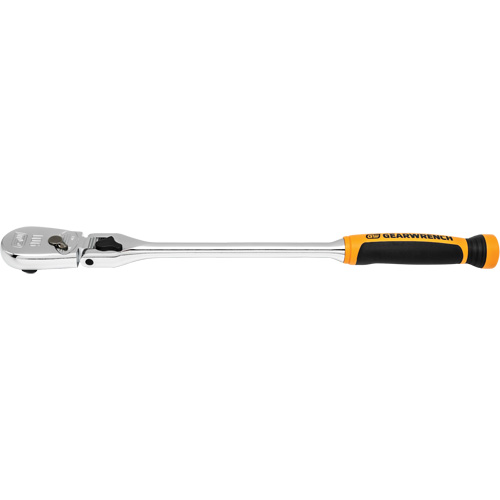 90-Tooth Dual Material Locking Flex Head Teardrop Ratchet Helyx Safety & Industrial Supplies