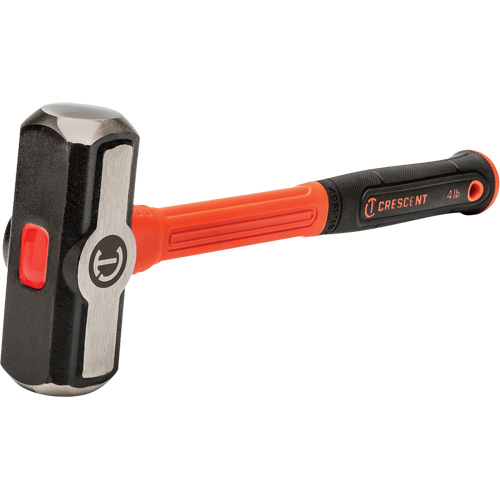 Fiberglass Engineer Hammer, 4 lbs Head Weight, 14" L Helyx Safety & Industrial Supplies