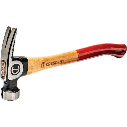 Marteau de charpente &agrave; face meul&eacute;e, 22 oz, Prise en Bois, 18" lo Helyx Safety & Industrial Supplies