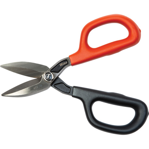 Cisaille de ferblantier droite, Longueur de coupe de 1-31/50", Coupe Droit Helyx Safety & Industrial Supplies