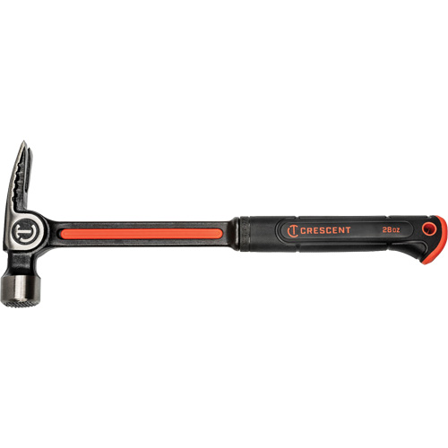 Milled-Face Framing Hammer, 28 oz., Solid Steel Handle, 16" L Helyx Safety & Industrial Supplies