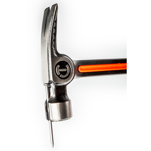 Milled-Face Framing Hammer, 28 oz., Solid Steel Handle, 16" L Helyx Safety & Industrial Supplies