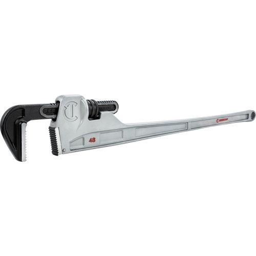 Pipe Wrench, 6" Jaw Capacity, 48" Long, Powder Coated Finish, Non-Ergonomic Handle Helyx Safety & Industrial Supplies