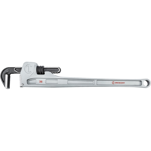 Pipe Wrench, 5" Jaw Capacity, 36" Long, Powder Coated Finish, Non-Ergonomic Handle Helyx Safety & Industrial Supplies