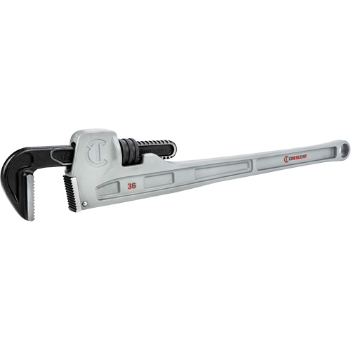 Pipe Wrench, 5" Jaw Capacity, 36" Long, Powder Coated Finish, Non-Ergonomic Handle Helyx Safety & Industrial Supplies