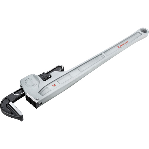 Pipe Wrench, 5" Jaw Capacity, 36" Long, Powder Coated Finish, Non-Ergonomic Handle Helyx Safety & Industrial Supplies