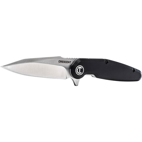 Harpoon Blade Composite Handle Pocket Knife, 3-1/2" Blade, Steel Blade, Plastic Handle Helyx Safety & Industrial Supplies