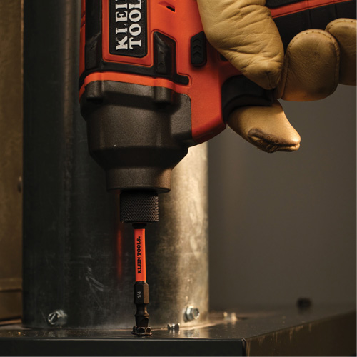 15-in-1 Ratcheting Impact-Rated Multi-Bit Torsion Zone Screwdriver, 9-1/2" L, Cushion Grip Handle Helyx Safety & Industrial Supplies