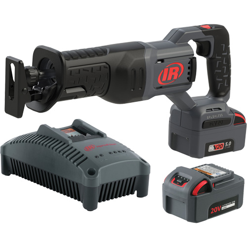 Cordless Reciprocating Saw Kit, 20 V, Lithium-Ion Battery, 3000 SPM Helyx Safety & Industrial Supplies