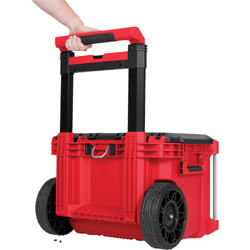 Boîte &agrave; outils sur roues PACKOUT, 18" x 22" x 19-1/2", Noir/Rouge Helyx Safety & Industrial Supplies