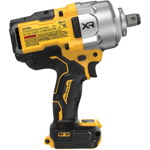 MAX* XR&reg; Brushless CordlessHigh Torque Impact Wrench with Hog Ring Anvil, 20 V, 3/4" Socket Helyx Safety & Industrial Supplies