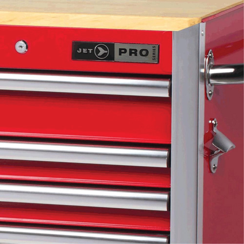 PRC7215 Pro Series Roller Cabinet, 15 Drawers, 72" W x 24" D x Red Helyx Safety & Industrial Supplies