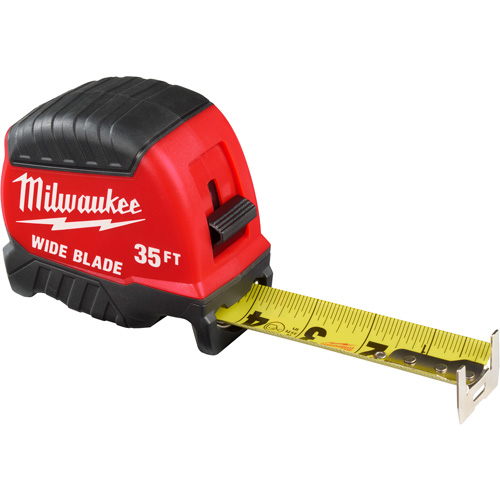 Ruban &agrave; mesurer &agrave; lame large, 1-3/8" x 35' Helyx Safety & Industrial Supplies