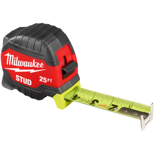 Stud Tape Measure, 1-5/16" x 25' Helyx Safety & Industrial Supplies
