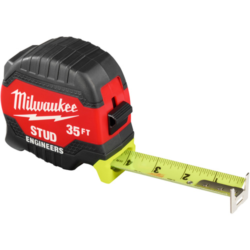 Ruban &agrave; mesurer Stud, 1-5/16" x 35' Helyx Safety & Industrial Supplies