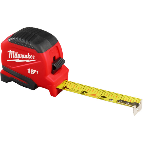 Ruban &agrave; mesurer compact, 1" x 16' Helyx Safety & Industrial Supplies