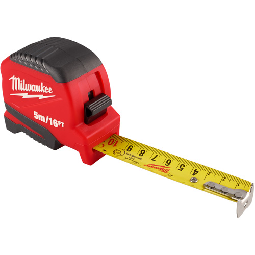 Ruban &agrave; mesurer compact, 1" x 16' Helyx Safety & Industrial Supplies