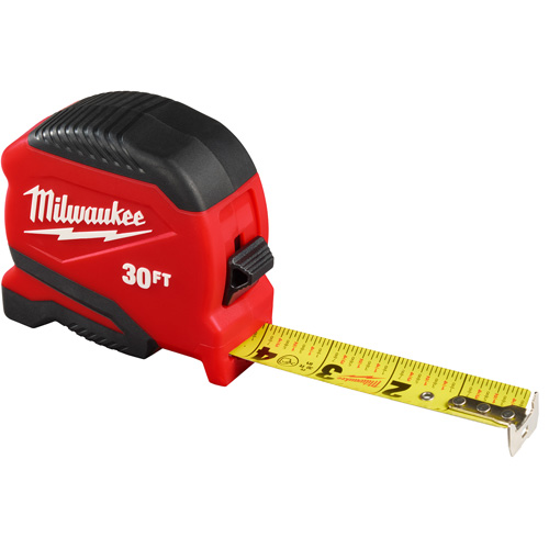 Ruban &agrave; mesurer compact, 1" x 30' Helyx Safety & Industrial Supplies