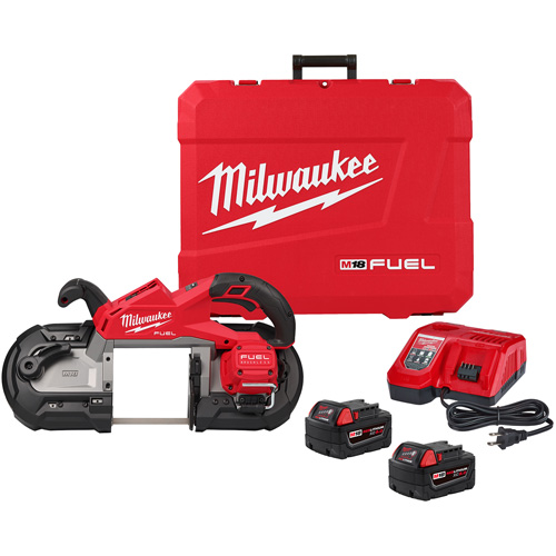 Ensemble de scie &agrave; ruban &agrave; coupe profonde M18 Fuel, 18 V, 5" Capacit&eacute; Helyx Safety & Industrial Supplies
