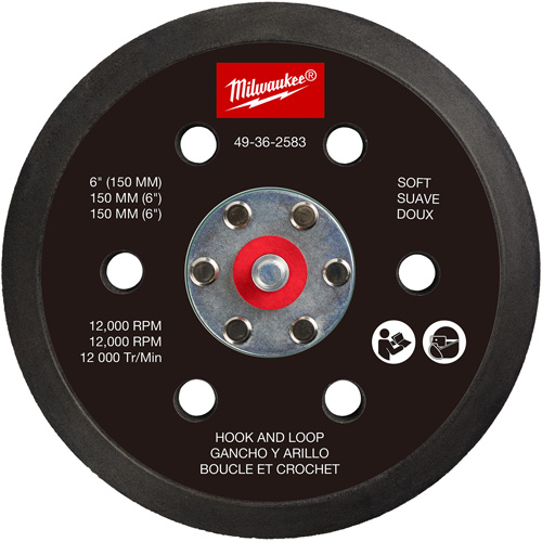 Ensemble de ponceuse orbitale al&eacute;atoire 6" M12 FUEL Helyx Safety & Industrial Supplies