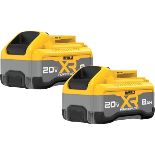 Bloc-pile MAX* XR POWERPACK, Lithium-ion, 20 V, 8 Ah Helyx Safety & Industrial Supplies