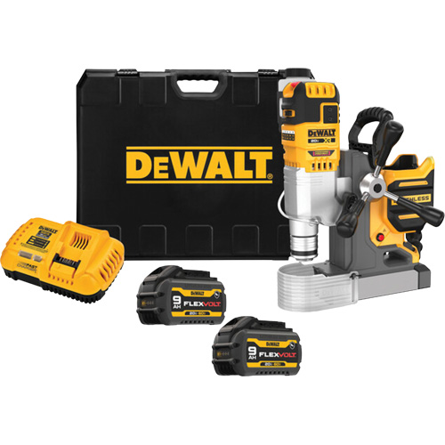 MAX* XR&reg; Cordless Brushless Magnetic Drill Press Kit, 2" Helyx Safety & Industrial Supplies