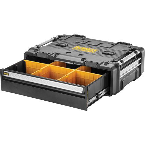 TOUGHSYSTEM&reg; 2.0 DXL Drawer, 30" x 21-13/20" x 9-17/20", Black/Yellow Helyx Safety & Industrial Supplies